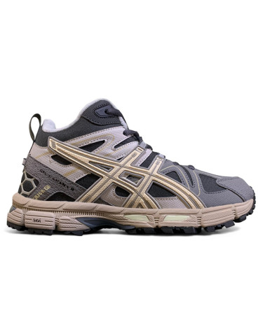 Кроссовки Asics Gel Kahana 8 High Grey Black С МЕХОМ