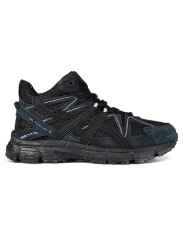 Кросівки Asics Gel Kahana 8 High Black Grey Suede З ХУТРОМ